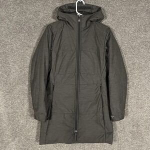Arc'teryx Darrah Coat Womens Small‎ Gray Hooded Insulated Winter Parka Jacket